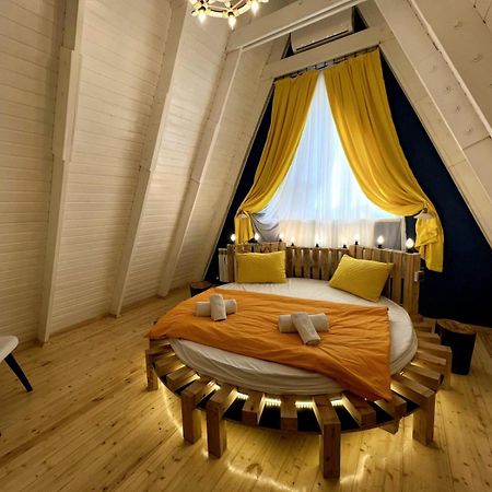 גאלבה Qafqaz Mountside Chalet מראה חיצוני תמונה
