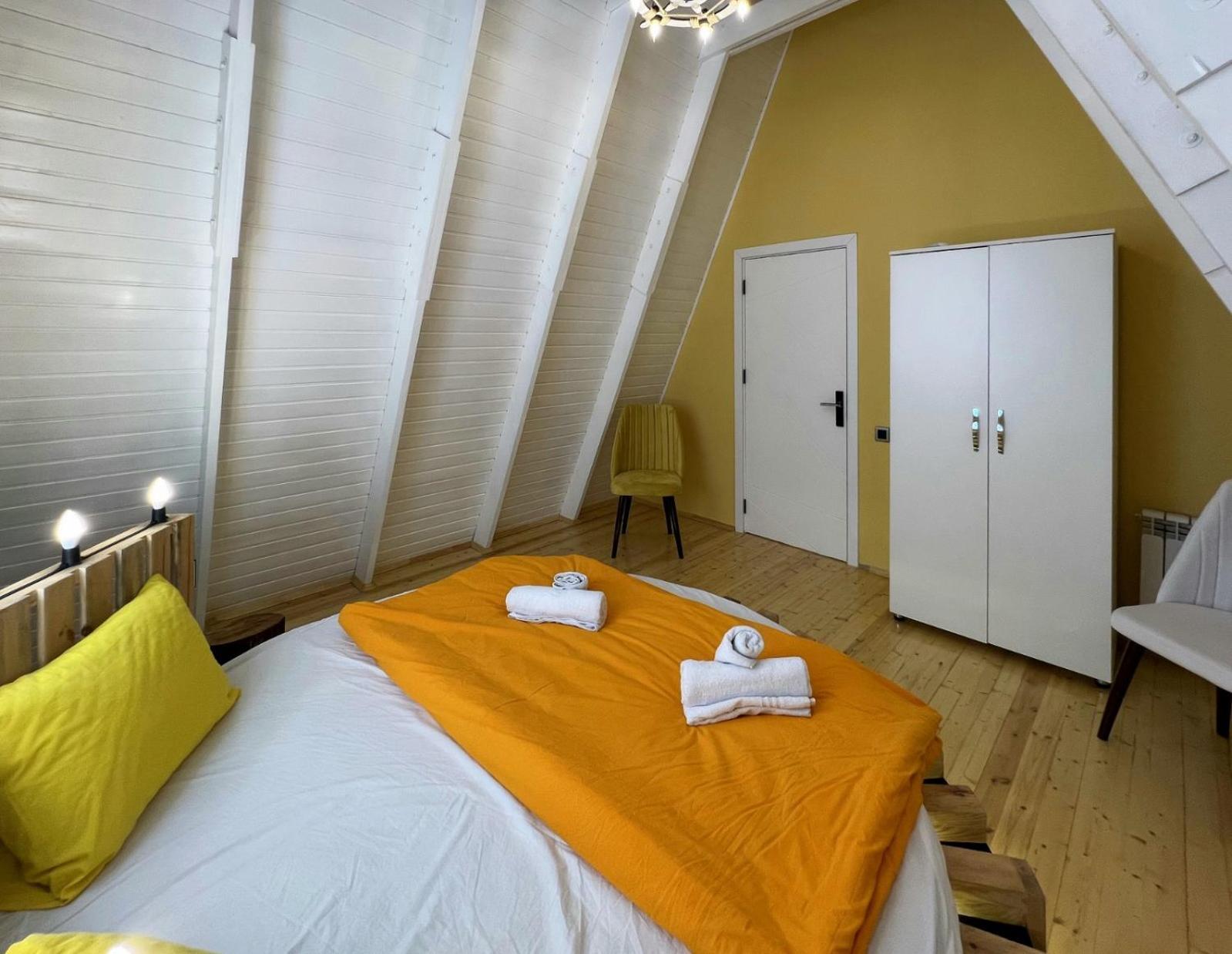 גאלבה Qafqaz Mountside Chalet מראה חיצוני תמונה