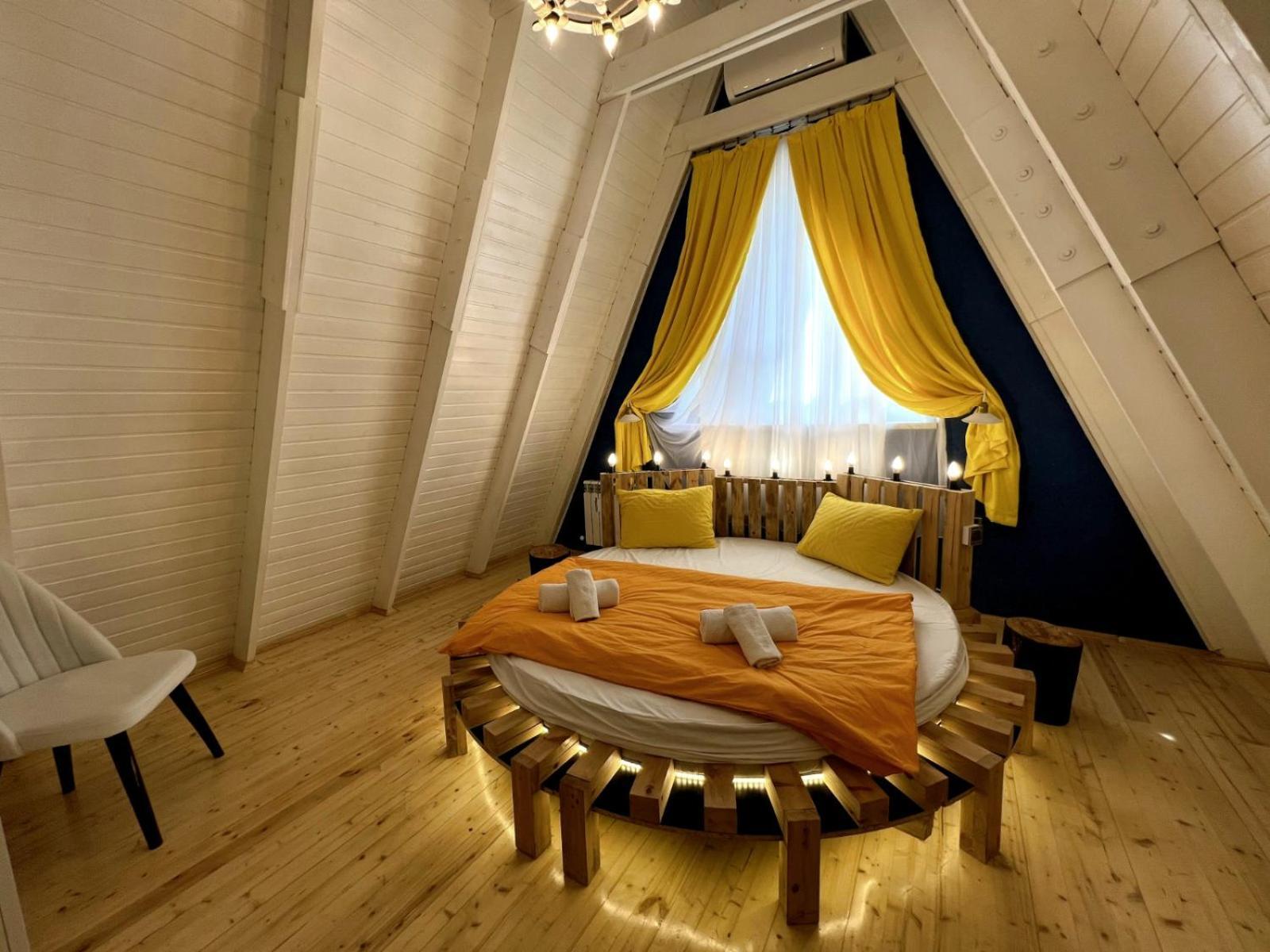 גאלבה Qafqaz Mountside Chalet מראה חיצוני תמונה