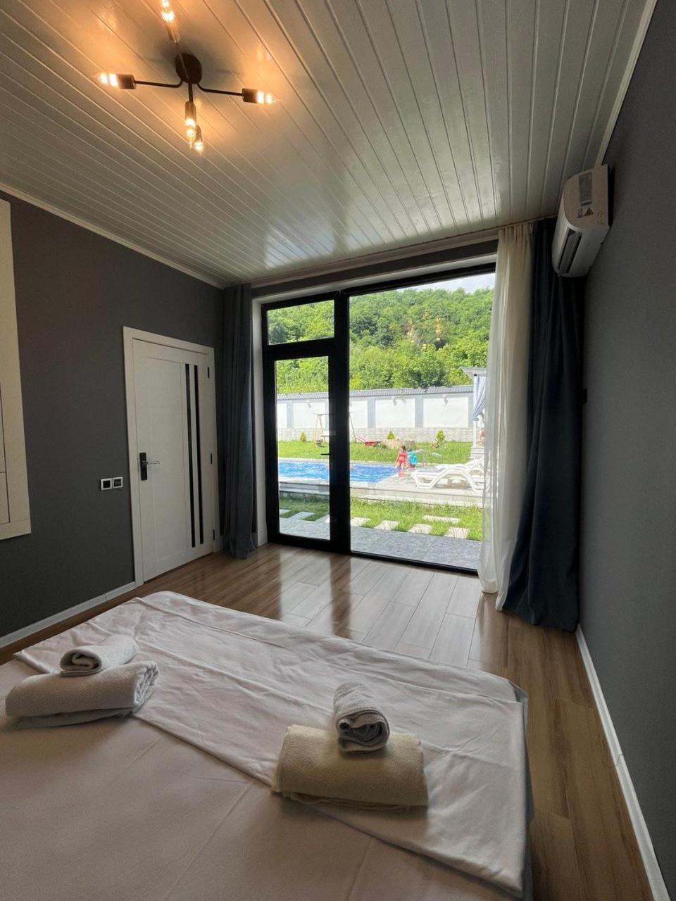 גאלבה Qafqaz Mountside Chalet מראה חיצוני תמונה