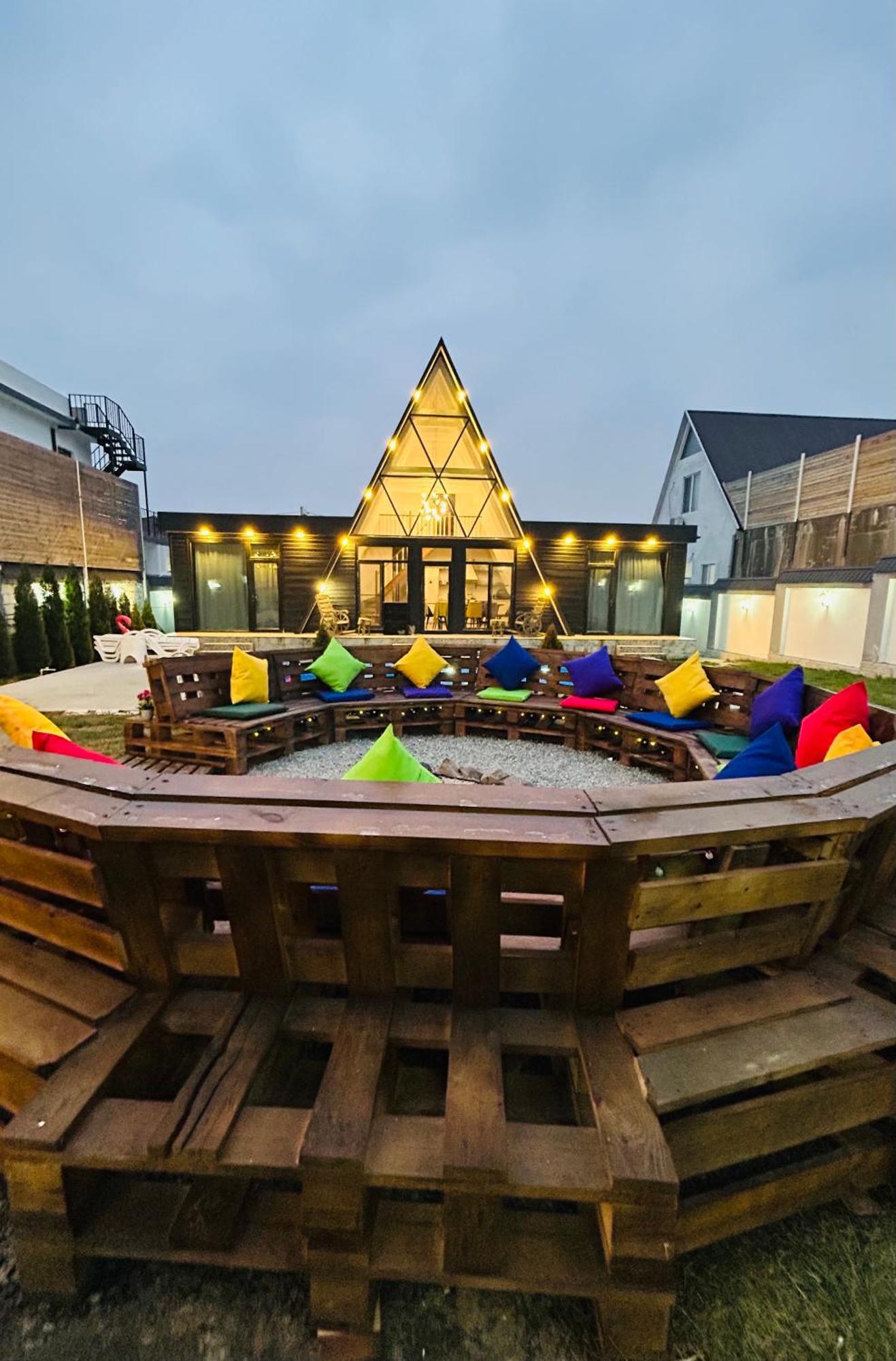 גאלבה Qafqaz Mountside Chalet מראה חיצוני תמונה